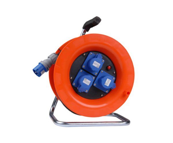Avvolgicavo Industriale 3 prese CEE IP44